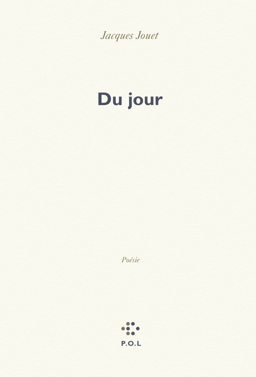 ebook cover of Du jour, by Jacques Jouet