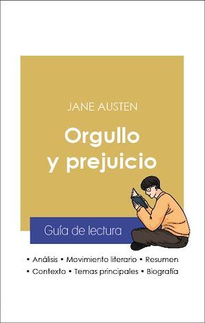 ebook cover of Guía de lectura Orgullo y prejuicio (análisis literario de referencia y resumen completo), by Jane  Austen