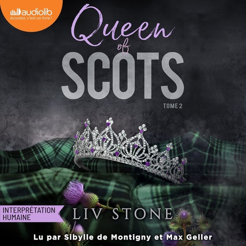 audiobook cover of Queen of Scots, by Liv Stone