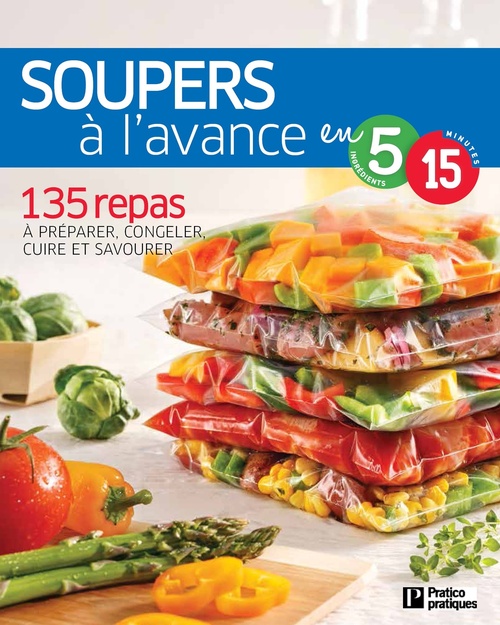 ebook cover of Soupers à l'avance, by Pratico Edition Pratico Edition