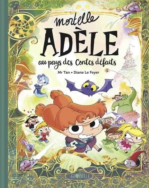 Couverture ebook de Mortelle Adèle au pays des contes défaits, de Mr Tan