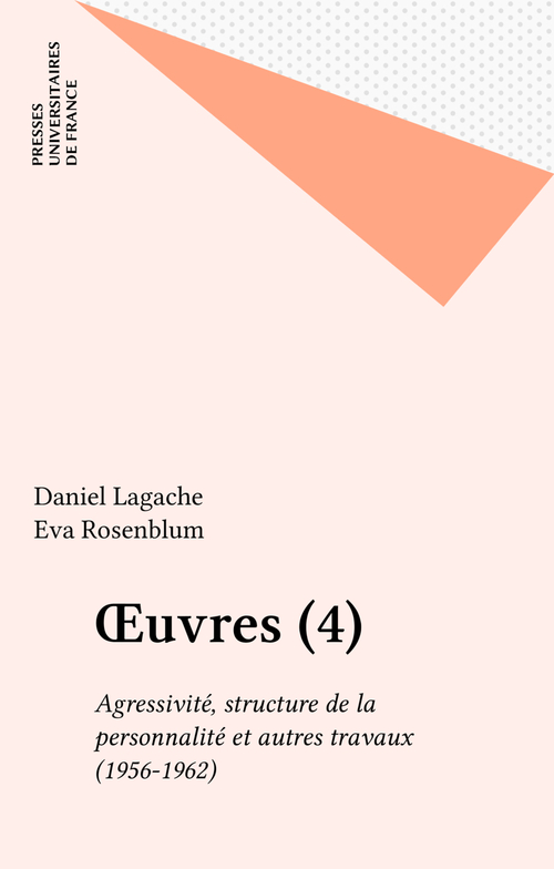Couverture ebook de OEuvres (4), de Daniel Lagache
