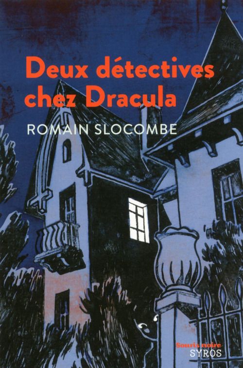 Couverture ebook de Deux détectives chez Dracula, de Romain Slocombe