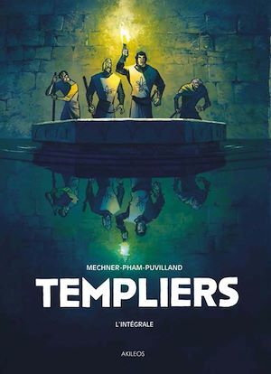 ebook cover of Templiers, by Mechner-J+ Puvilland, Jordan Mechner, LeUyen Pham, Alex Puvilland