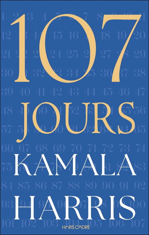 ebook cover of 107 jours, by Kamala Harris