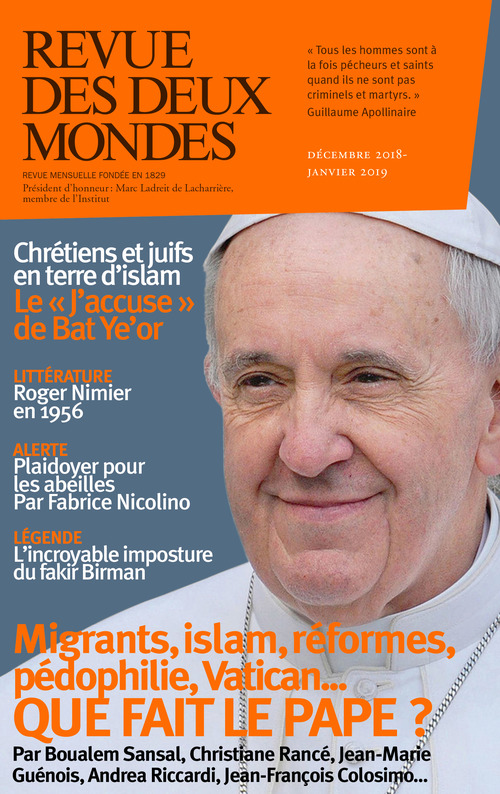 Couverture ebook de Revue des Deux Mondes décembre 2018 janvier 2019, de Revue Des Deux Mondes