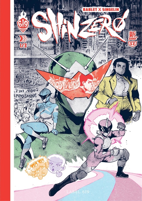 ebook cover of Shin Zero - Tome 2, by Mathieu Bablet