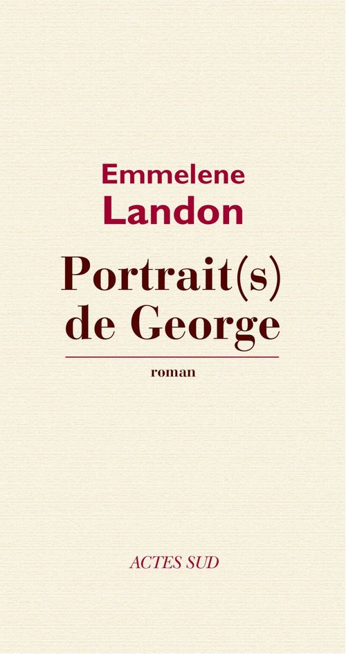 Couverture ebook de Portrait(s) de George, de Emmelène Landon