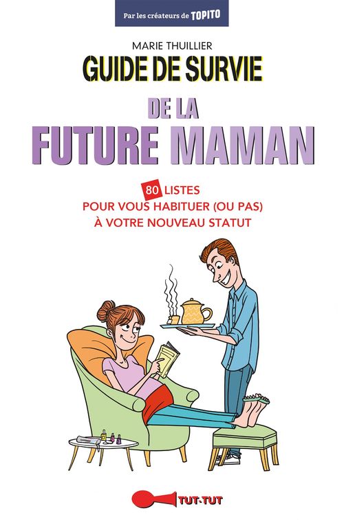 ebook cover of Guide de survie de la future maman, by Marie Thuillier