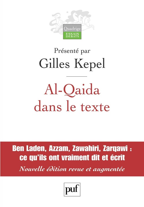 Couverture ebook de Al-Qaida dans le texte, de Gilles Kepel, Jean-Pierre Milelli