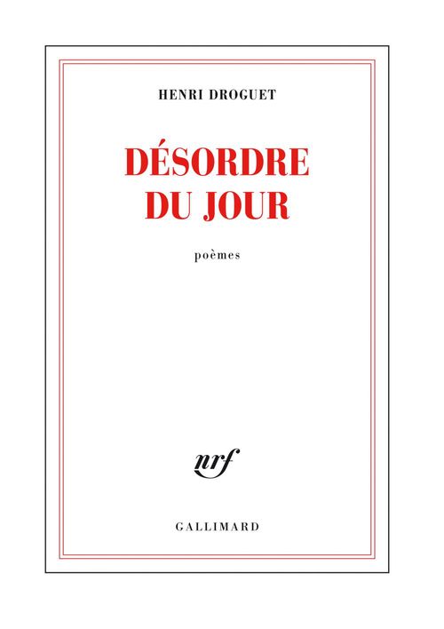 Couverture ebook de Désordre du jour, de Henri Droguet