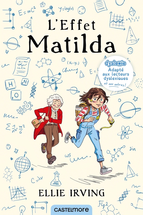 Couverture ebook de L'Effet Matilda (version dyslexique), de Ellie Irving