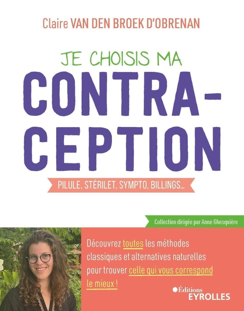 Couverture ebook de Je choisis ma contraception, de Claire Van den Broek d´Obrenan