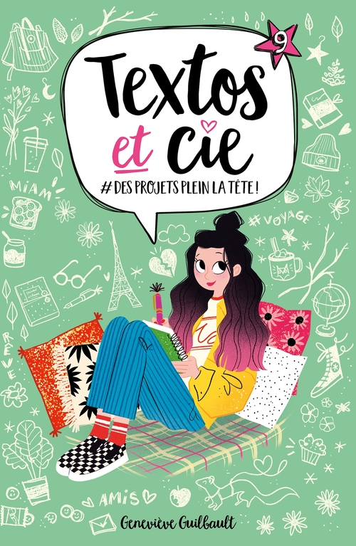 Couverture ebook de Textos et Cie T09, de Geniève Guilbault