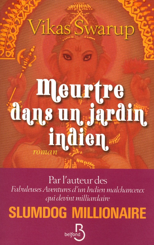 Couverture ebook de Meurtre dans un jardin indien, de Vikas Swarup