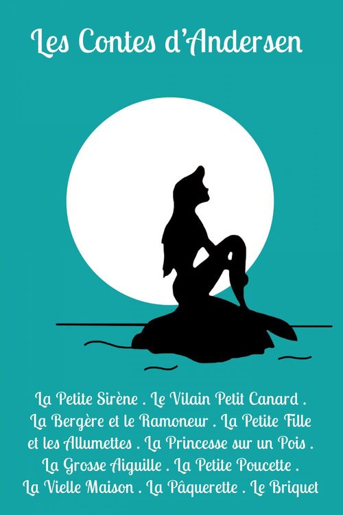 ebook cover of Contes, by Hans Christian Andersen