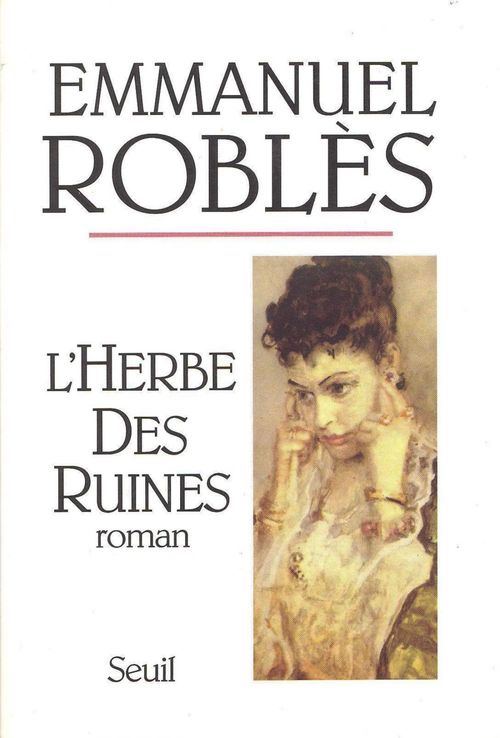 ebook cover of L'Herbe des ruines, by Emmanuel Roblès
