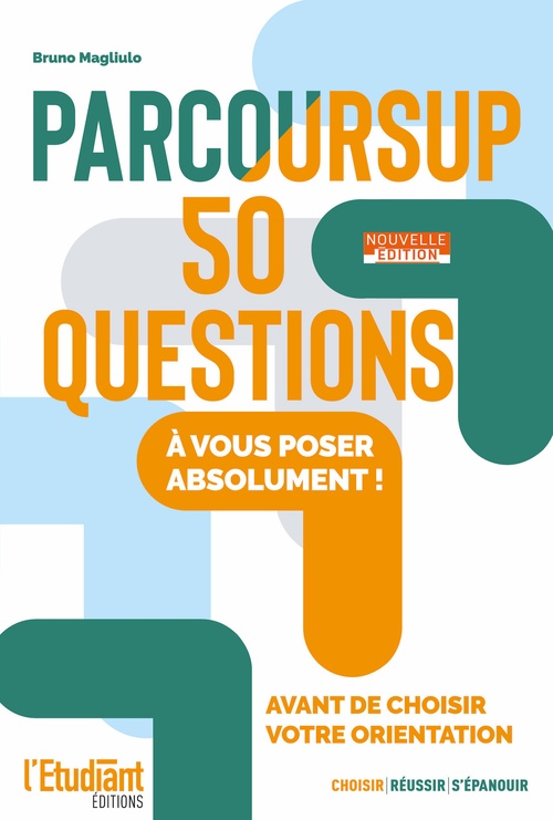 ebook cover of Parcoursup 50 questions, by Bruno Magliulo