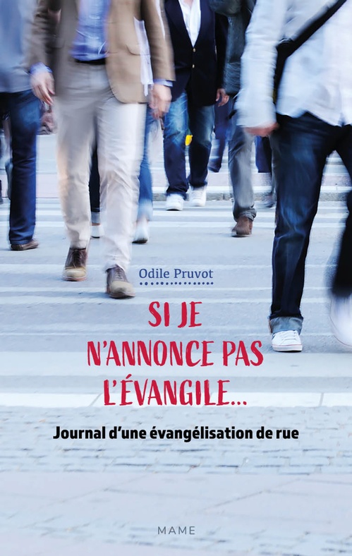 Couverture ebook de Si je n'annonce pas l'Évangile..., de Odile Pruvot