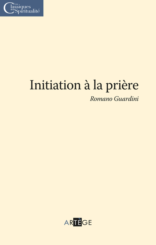 Couverture ebook de Initiation à la prière, de Romano Guardini