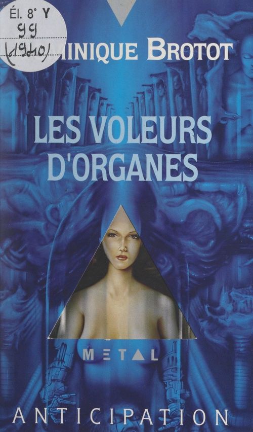 ebook cover of Les voleurs d'organes, by Dominique Brotot