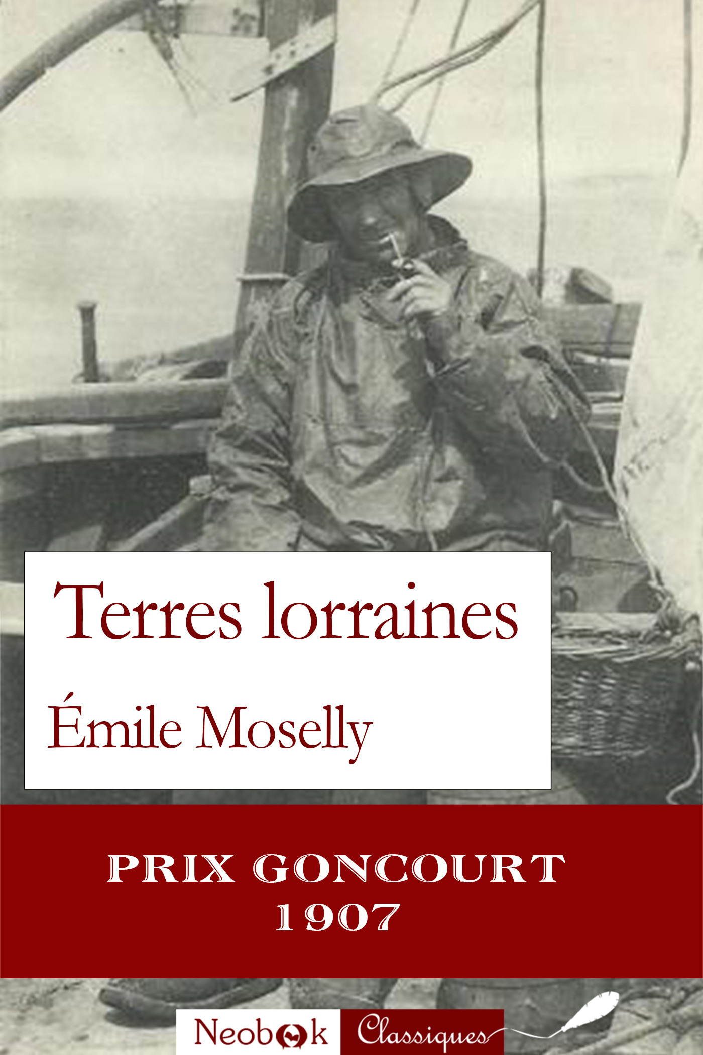 ebook cover of Terres lorraines, by Emile Moselly