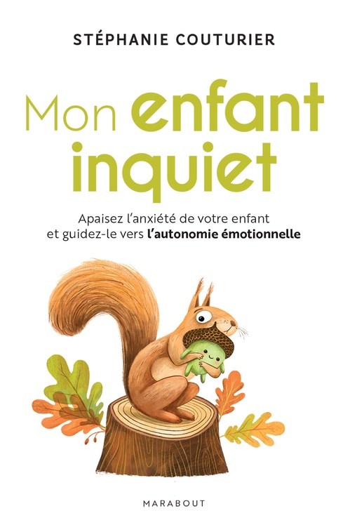 Couverture ebook de Mon enfant inquiet, de Stéphanie Couturier