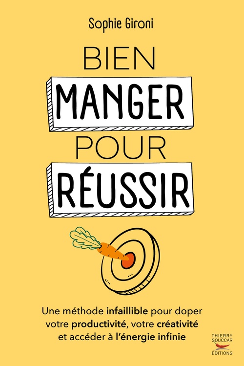 Couverture ebook de Bien manger pour réussir, de Sophie Gironi