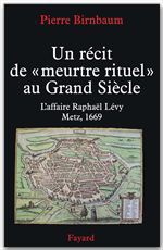 Couverture ebook de L'Affaire Raphaël Levy, de Pierre Birnbaum