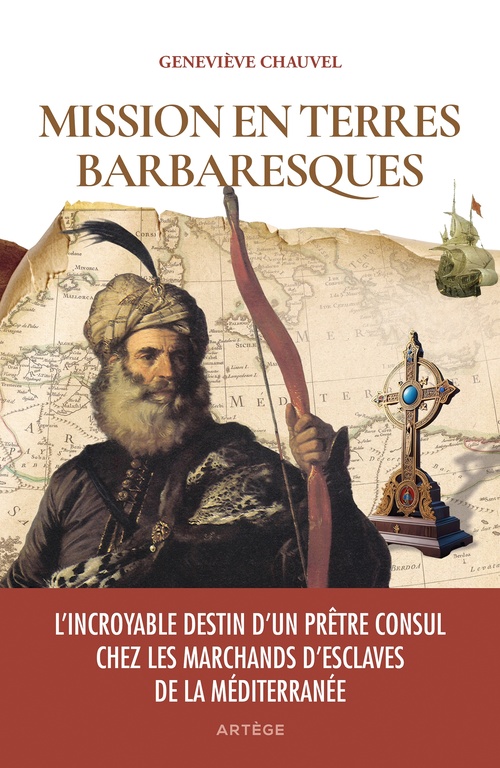 ebook cover of Mission en terres barbaresques, by Geneviève Chauvel
