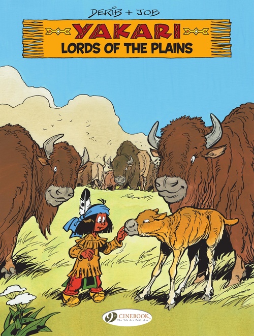 Couverture ebook de Yakari - Volume 14 - Lords of the Plains, de Job, Derib