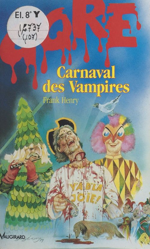 Couverture ebook de Carnaval des vampires, de Henry/F