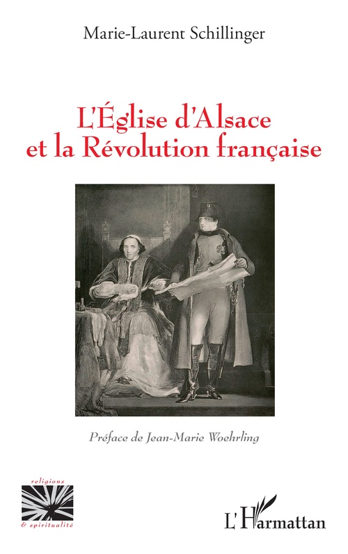 Couverture ebook de L´Église d´Alsace et la Révolution française, de Marie-Laurent Schillinger