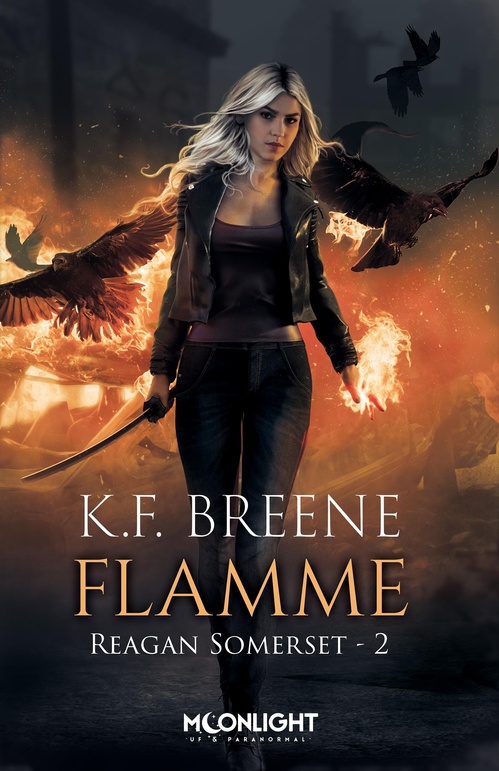 ebook cover of Flamme, by K. F. Breene