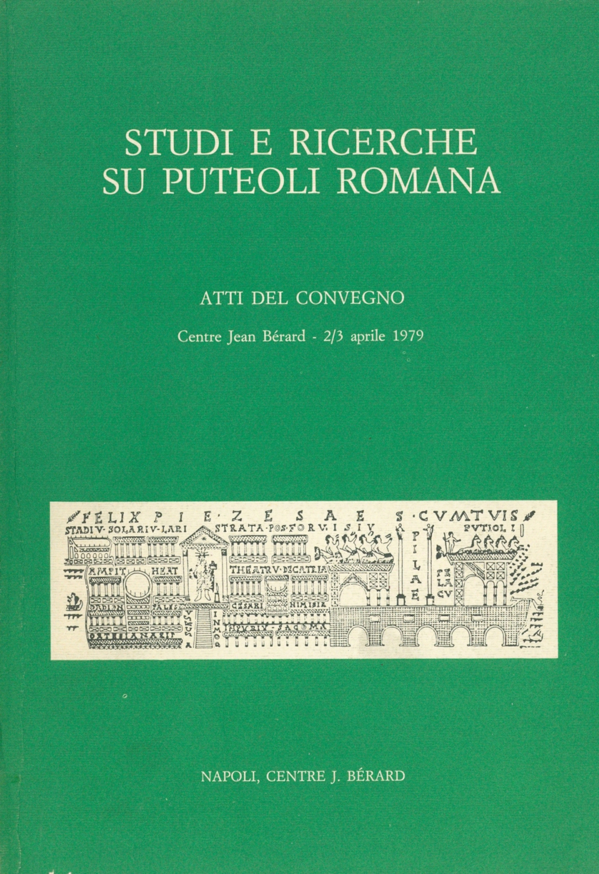 ebook cover of Studi e ricerche su Puteoli romana, by Collectif