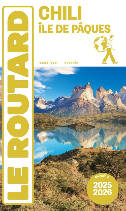 Couverture ebook de Guide du Routard Chili et île de Pâques 2025/26, de Collectif