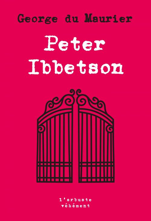 ebook cover of Peter Ibbetson, by George Du Maurier