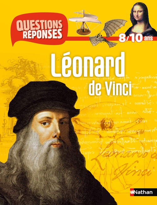 ebook cover of Leonard de vinci, by Sylvie Baussier