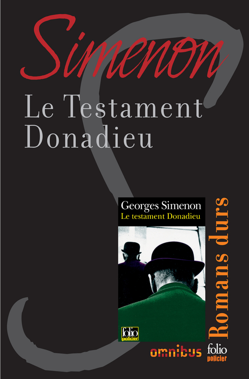 ebook cover of Le testament Donadieu, by Georges Simenon