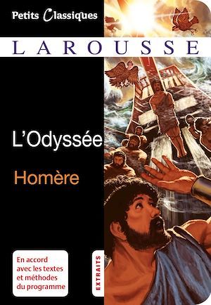 Couverture ebook de L'Odyssée, de Homère