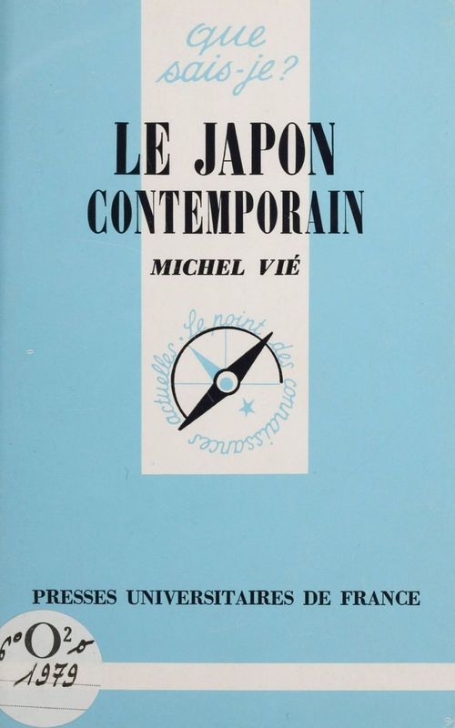 Couverture ebook de Le Japon contemporain, de Michel Vie