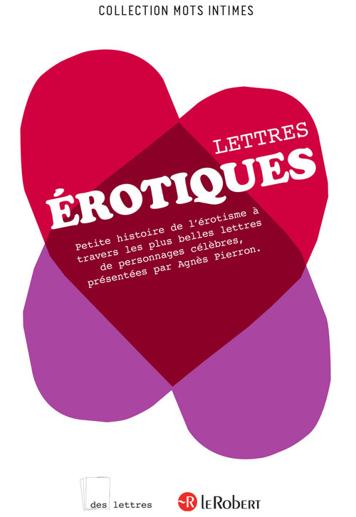 Couverture ebook de Les lettres érotiques Epub, de Agnès Pierron