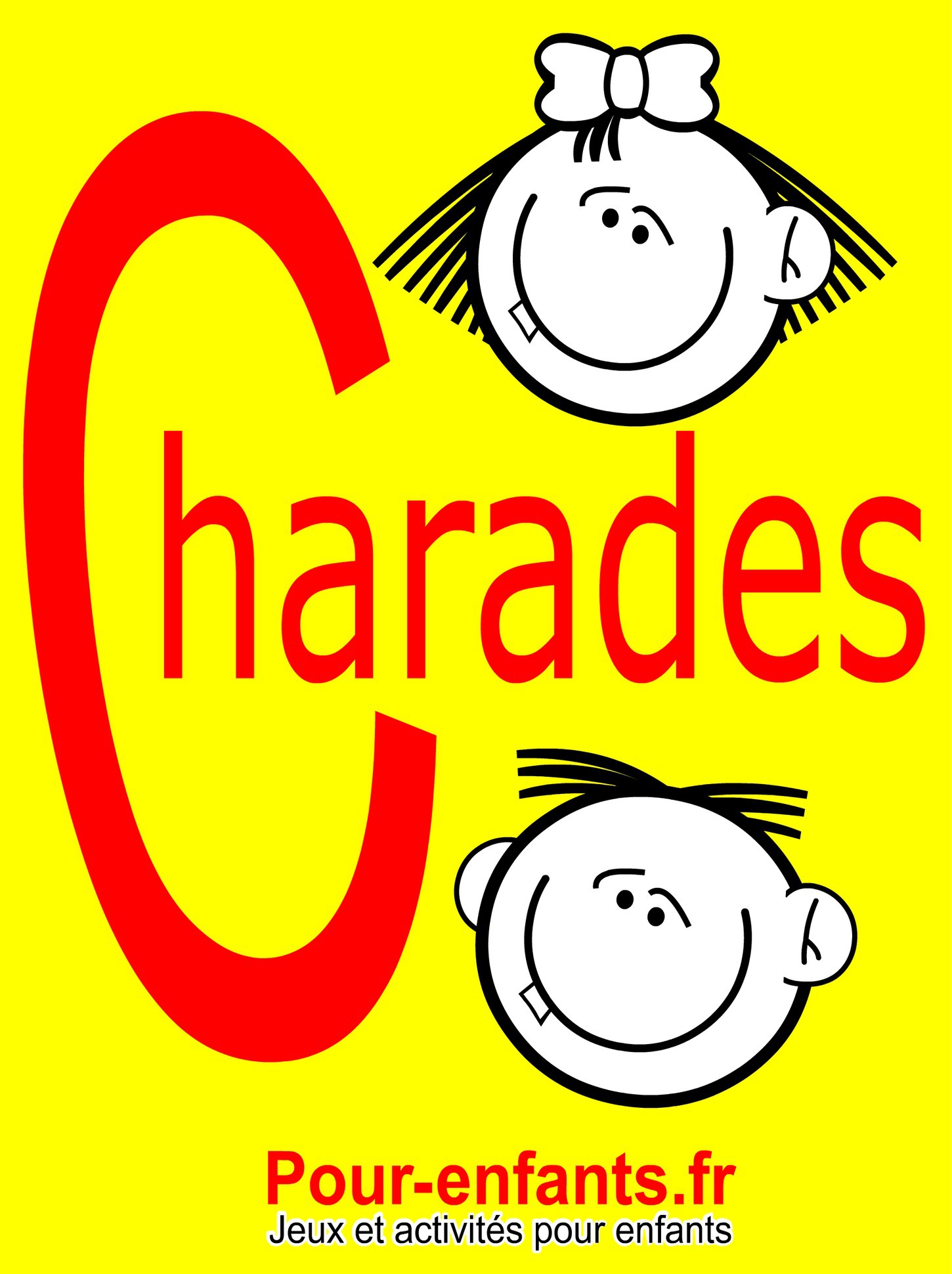 Couverture ebook de Charades pour enfants, de Claude Marc
