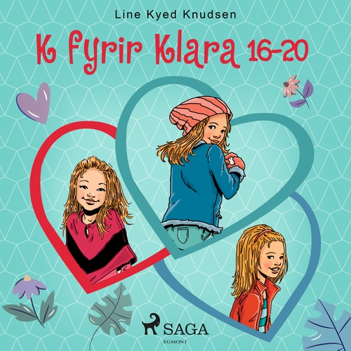 Couverture audiobook de K fyrir Klara 16-20, de Line Kyed Knudsen
