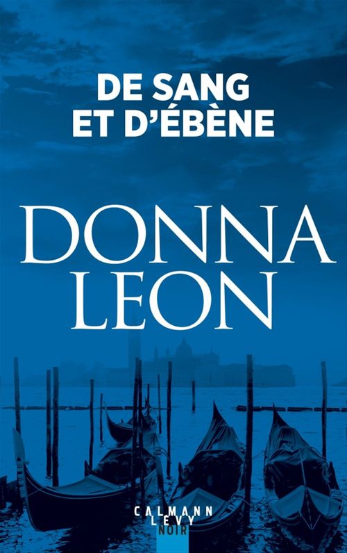 ebook cover of De sang et d'ébène, by Donna Leon