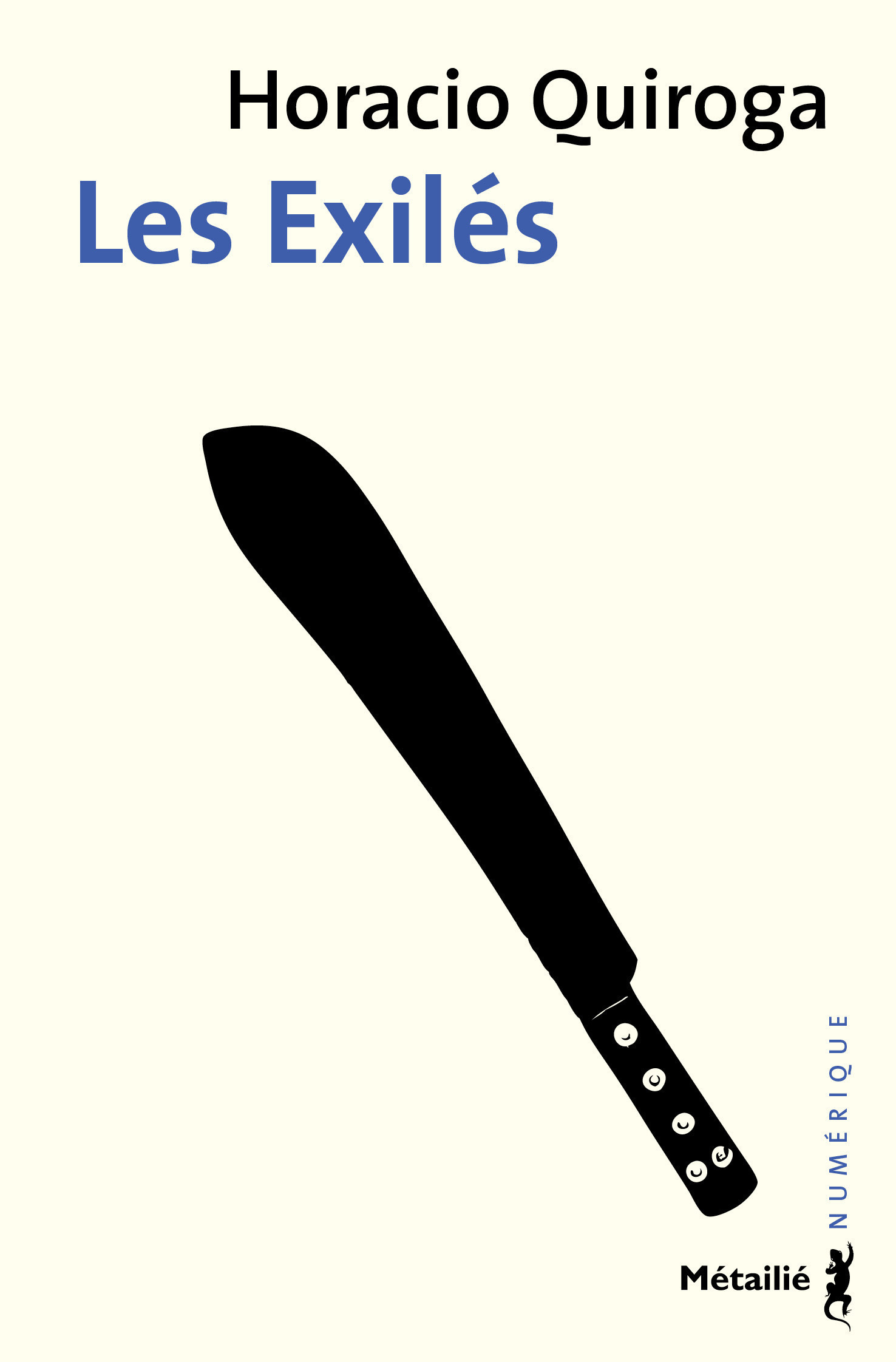 ebook cover of Les Exilés, by Horacio Quiroga