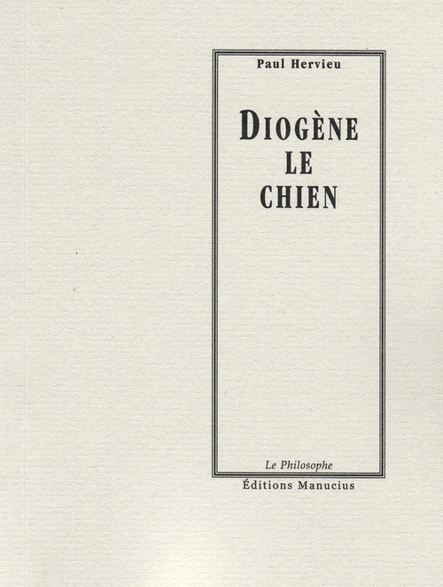 Couverture ebook de Diogène le chien, de Paul Hervieu
