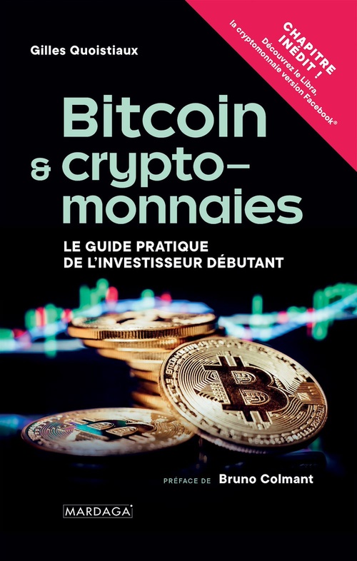 Couverture ebook de Bitcoin et cryptomonnaies, de Gilles Quoistiaux