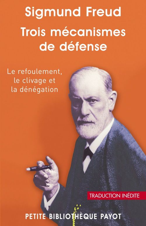 Couverture ebook de Trois mécanismes de défense, de Sigmund Freud