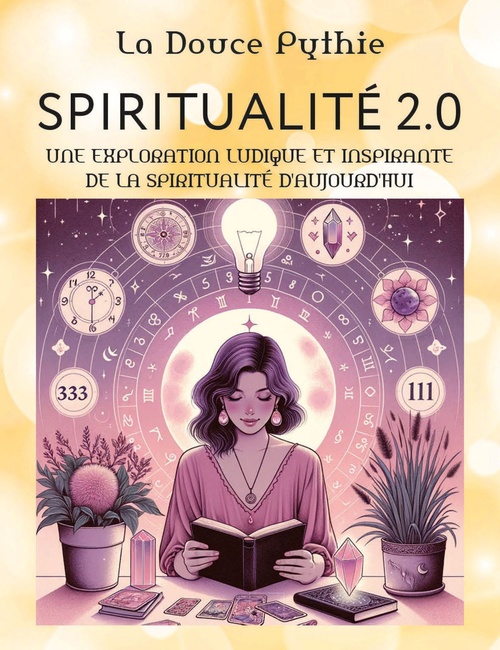 Couverture ebook de Spiritualité 2.0 - Une exploration ludique et inspirante de la spiritualité d'aujourd'hui, de La Douce Pythie